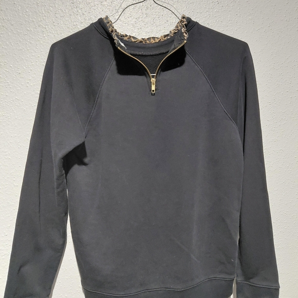 J. Crew Women's Charcoal Crewneck Sweater - Picture 3 of 5